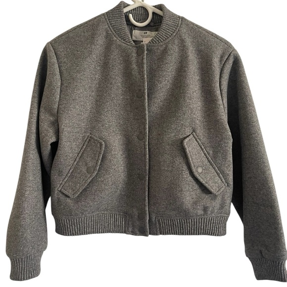 H&M NWT Boys Jacket Gray Size 12 - Picture 8 of 8